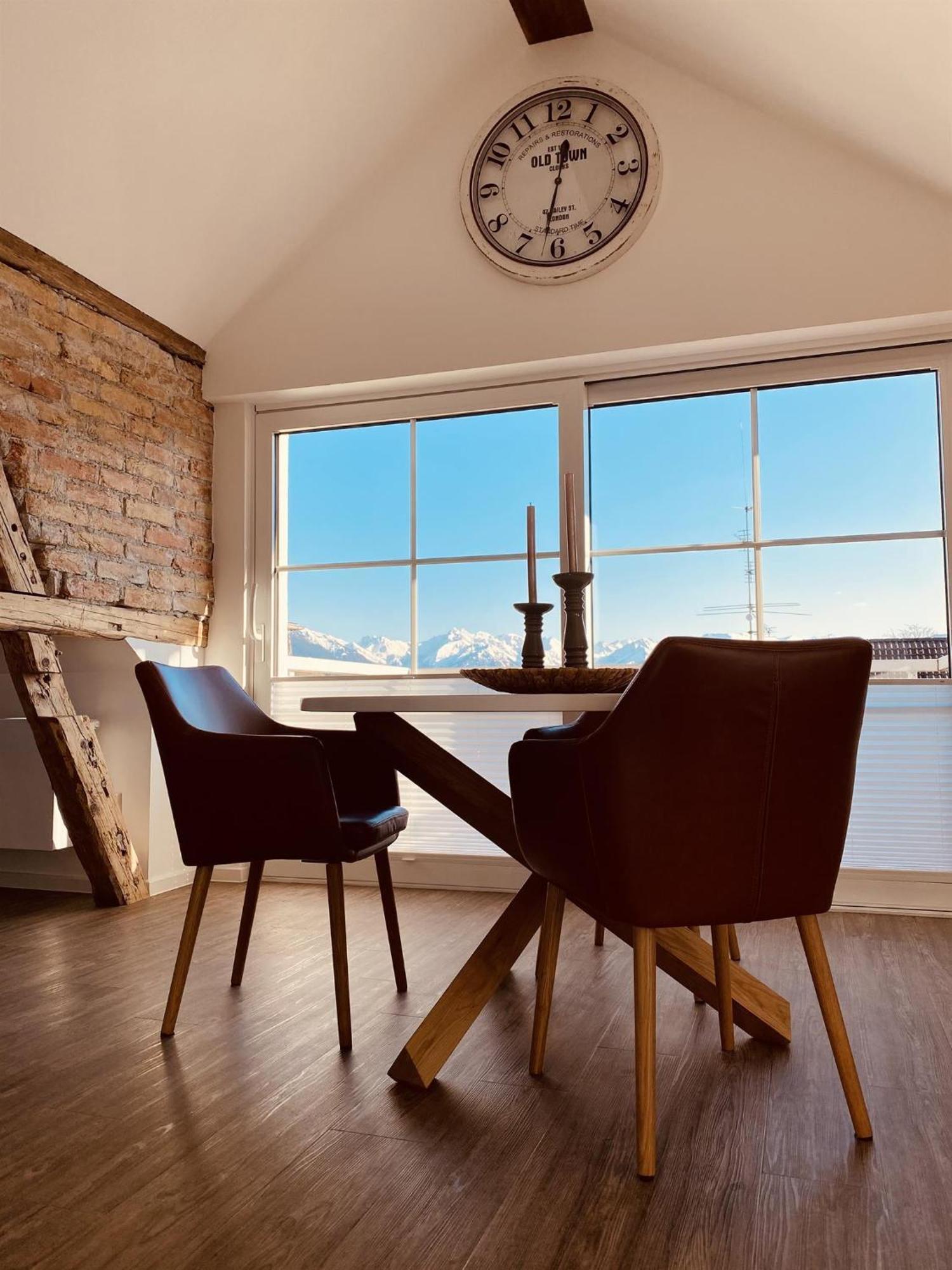 Penthouse Im Dachgeschoss Appartement Sonthofen Buitenkant foto