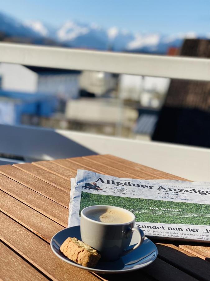 Penthouse Im Dachgeschoss Appartement Sonthofen Buitenkant foto